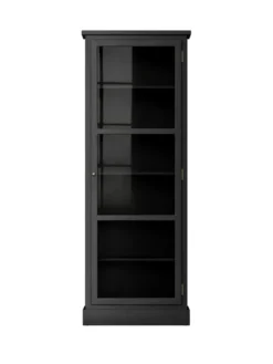 Vitrineskab N1, dark oak fra Lindebjerg Design