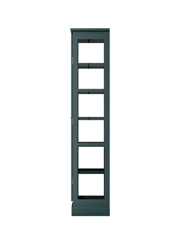 Vitrineskab N1, green fra Lindebjerg Design