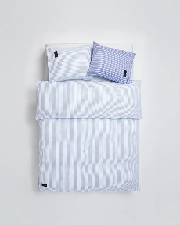 Wall Street Oxford Duvet Cover Single 140x220 cm fra Magniberg