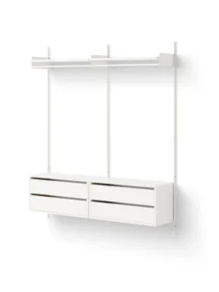 Wardrobe Shelf Cabinets w. Drawers fra New Works