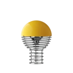 Wire portable bordlampe, Ø18 af Verner Panton