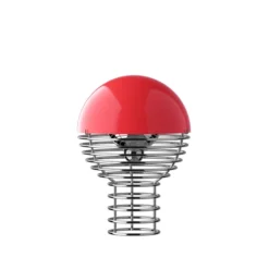 Wire portable bordlampe, Ø18 af Verner Panton