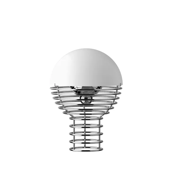 Wire portable bordlampe, Ø18 af Verner Panton