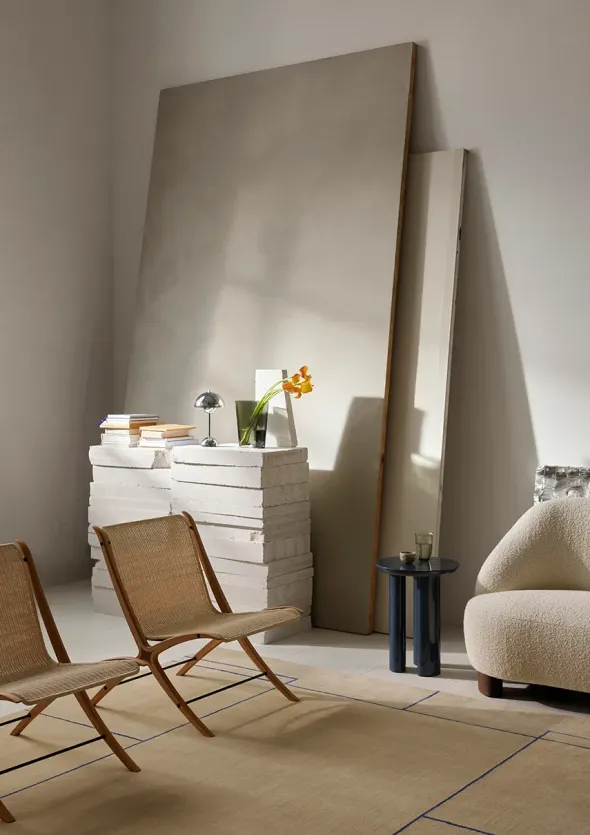 X Lounge Chair HM10 fra &Tradition