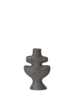 Yara Candle Holder Small, rustic iron fra Ferm Living