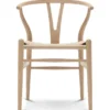 Y-stol CH24, Eg hvidolie af Hans J. Wegner