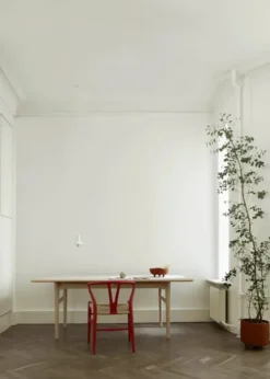 Y-stol CH24 Soft Red Brown af Hans J. Wegner