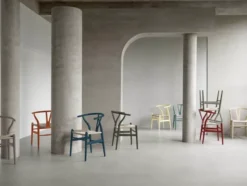 Y-stol CH24 Soft Slate af Hans J. Wegner