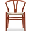 Y-stol CH24 Soft Terracotta af Hans J. Wegner