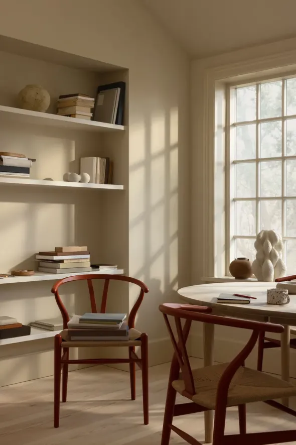 Y-stol CH24 Soft Terracotta af Hans J. Wegner